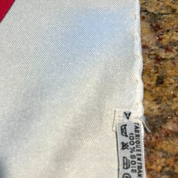 Vintage Hermes Springs Silk Scarf White Background  Designed by Phillipe Ledoux - Picture 15 of 16